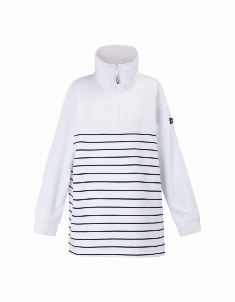 Womens/Ladies Bayletta Half Placket Sweatshirt