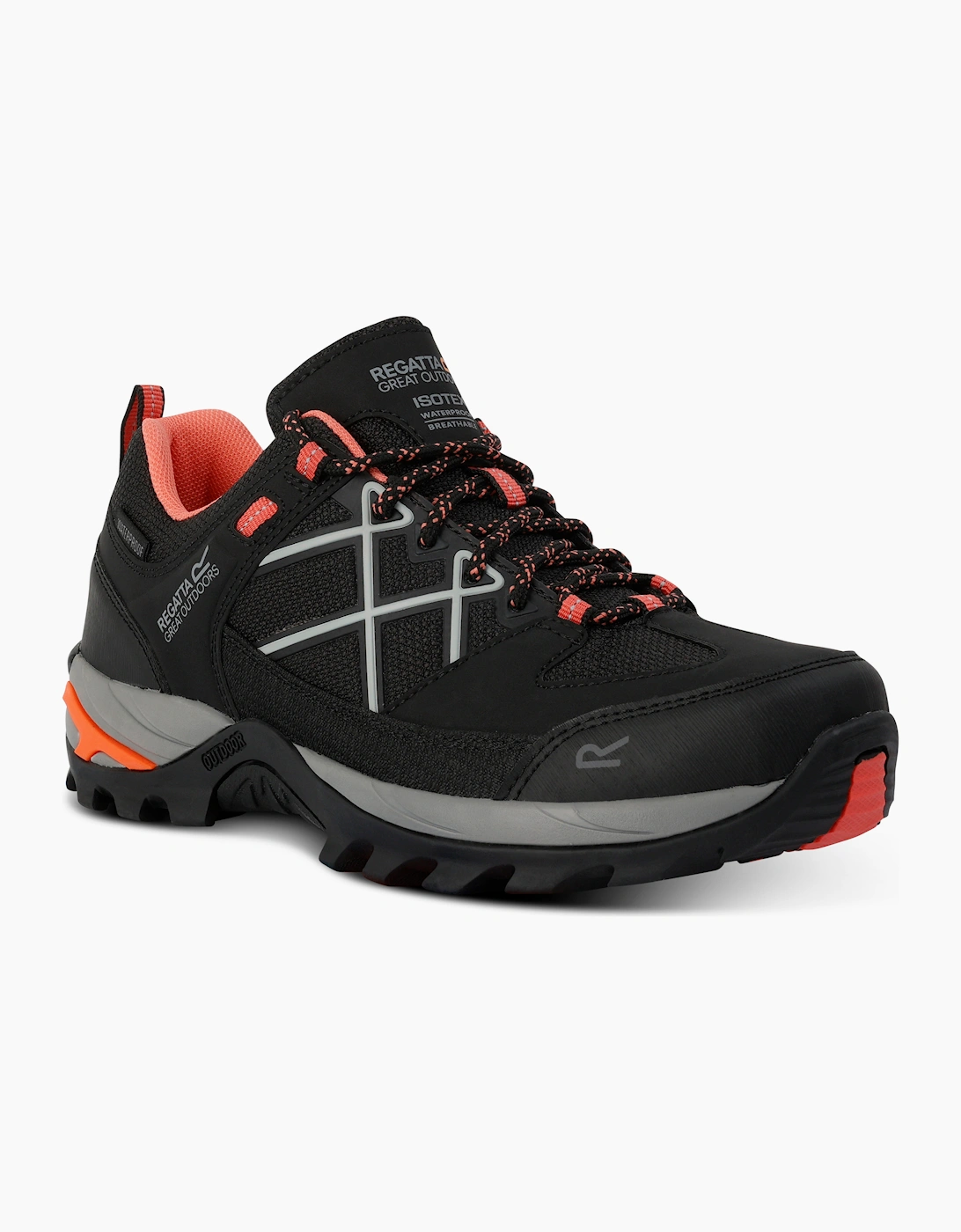 Regatta Women's Black / Samaris Iii Low Walking Shoes - Size 6 UK