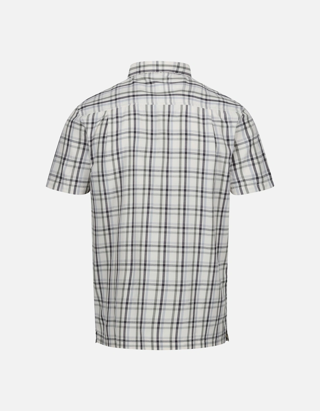 Mens Mindano VIII Patterned Short-Sleeved Shirt