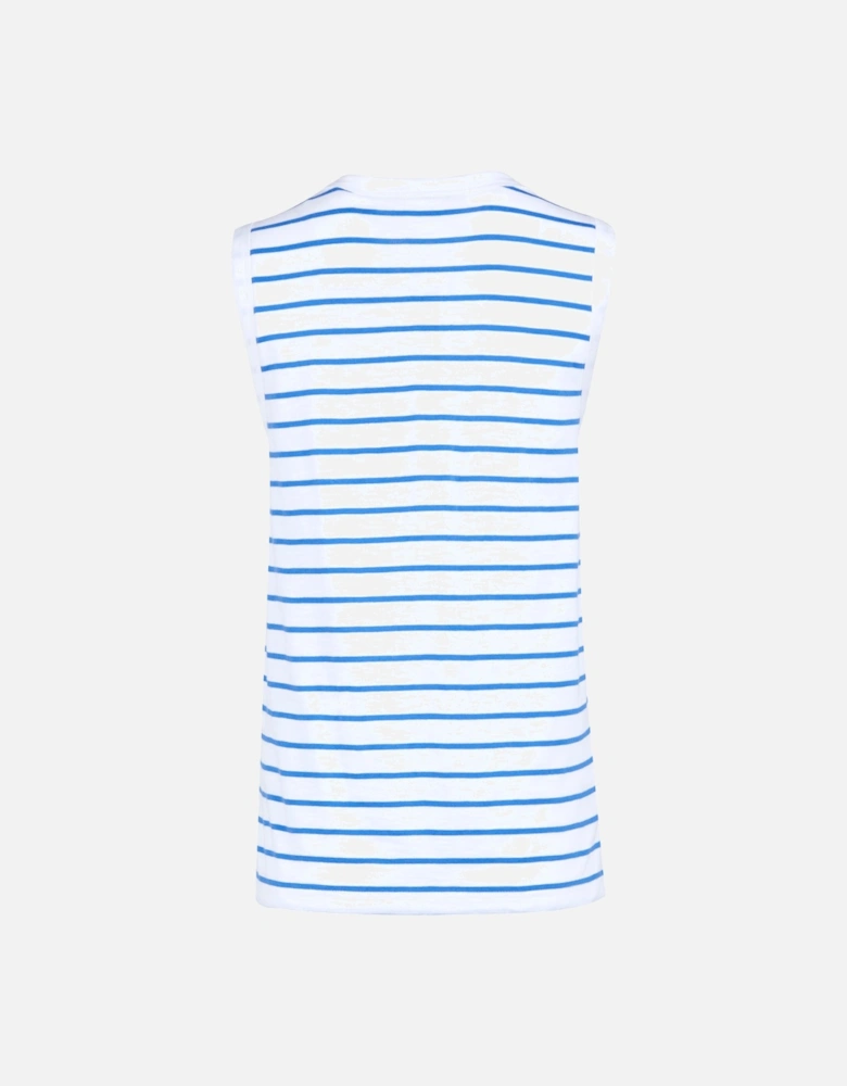 Womens/Ladies Fariah Striped Sleeveless T-Shirt