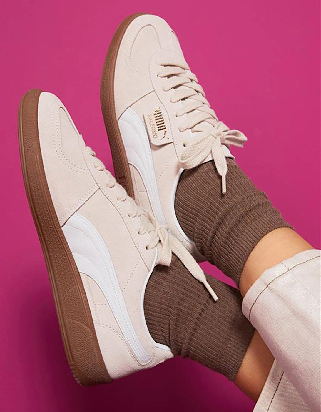 Unisex Palermo Trainers - Light Grey