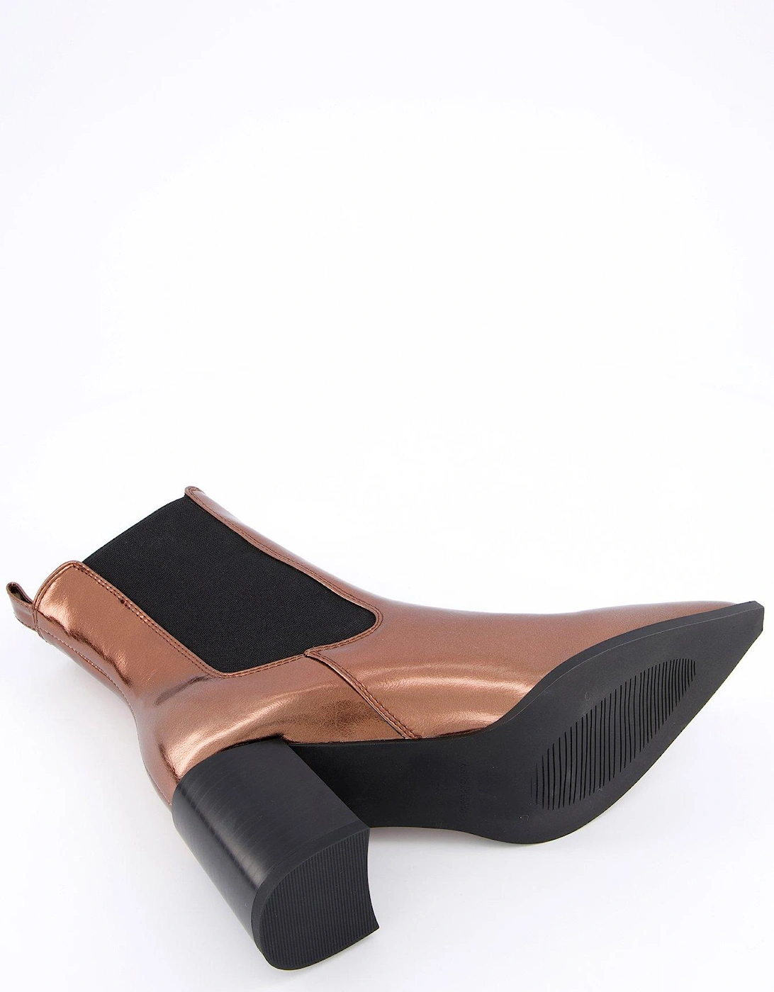 Nemma Ankle Boots - Dark Gold