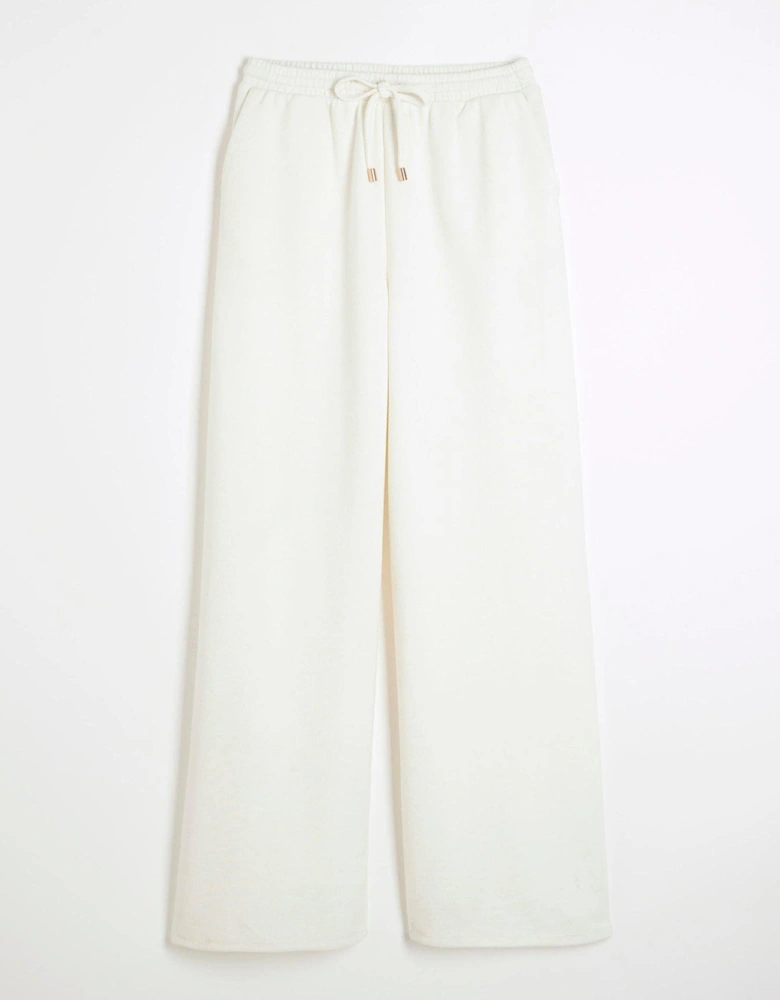 Cosy Wide Leg Trousers - Cream