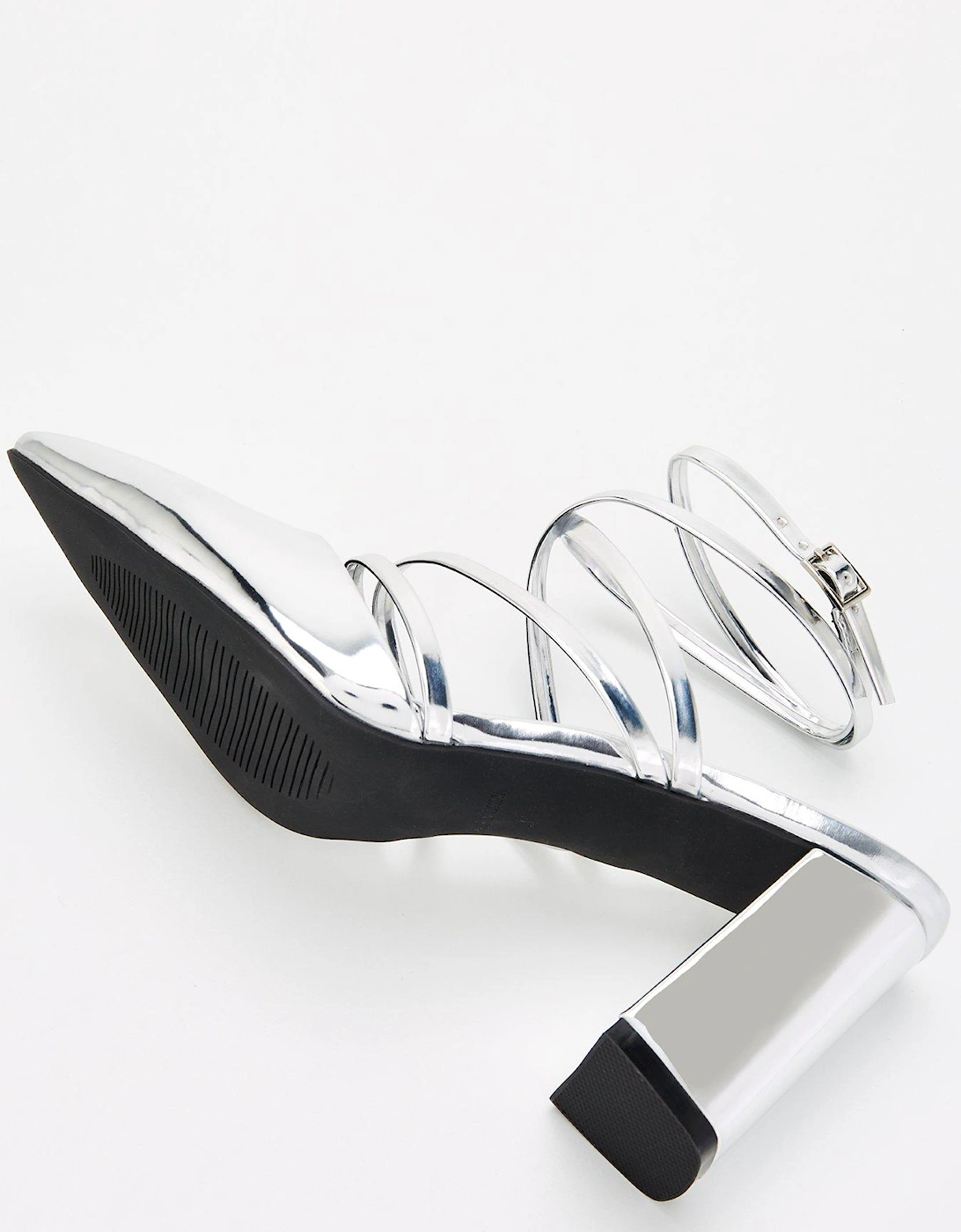 Kyrin Strappy Shoes - Silver