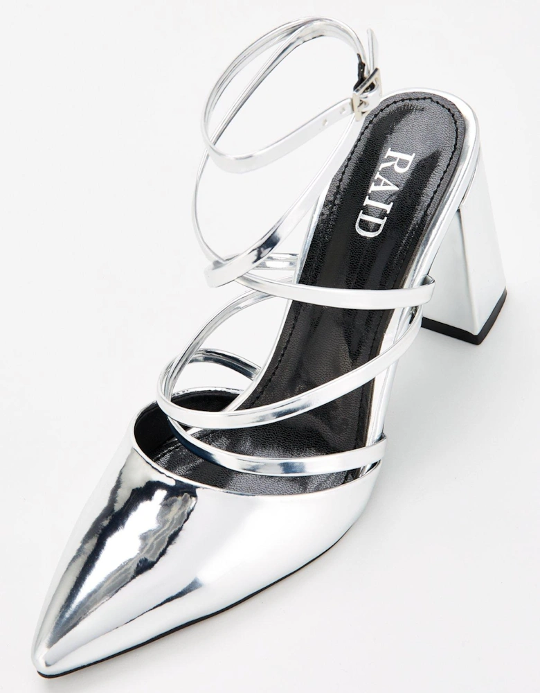 Kyrin Strappy Shoes - Silver