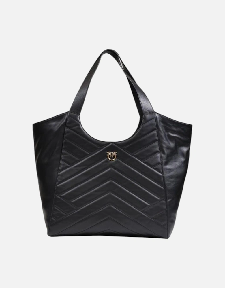 Black Leather Handbag Women