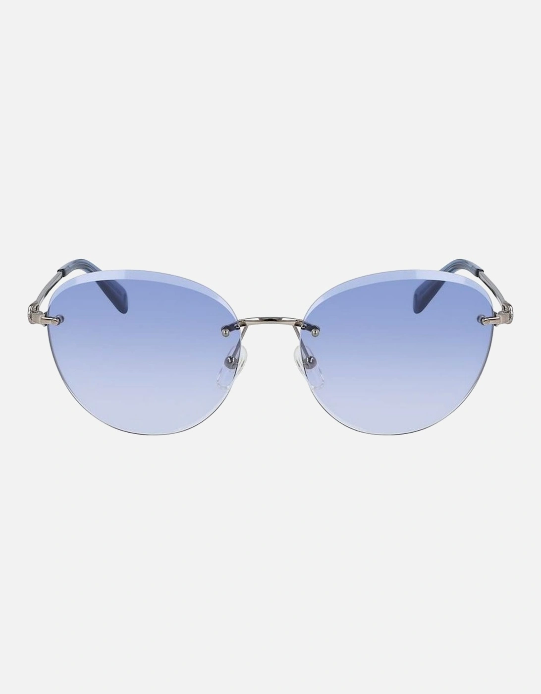 Metal Bracelet Watch with Gold-Blue Dial Women - Bicolor Sunglasses, 3 of 2