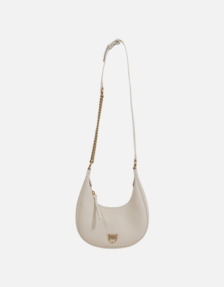 Leather Tote Bag with Top Handle Women - White Handbags