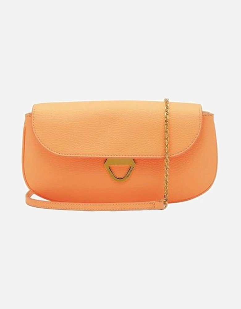 Leather Clutch Bag Women - Orange Handbags