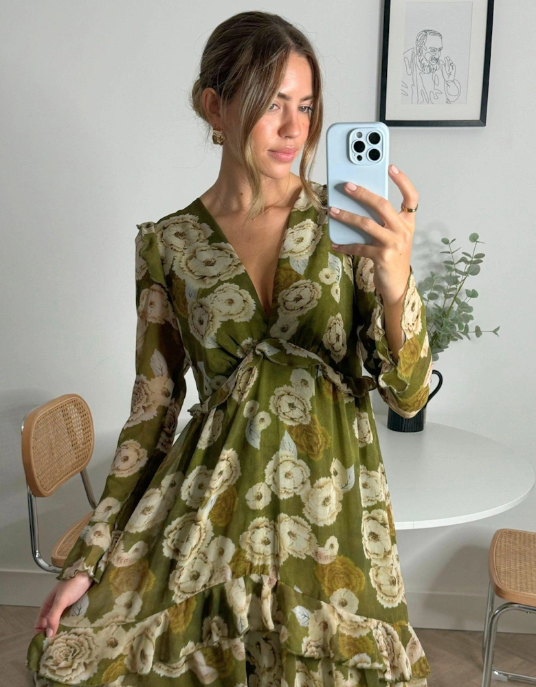 Birdie Dress - Green