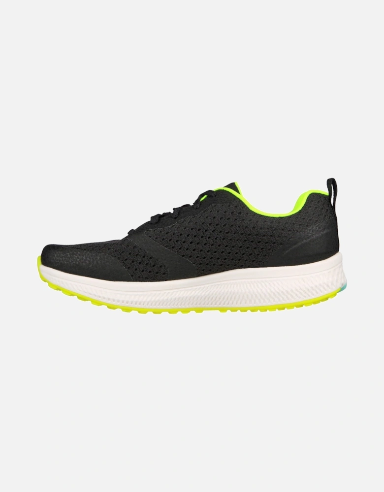 Womens GO RUN Consistent - Intensify-X 128277-BKLM Black/Lime Lace Up Shoe