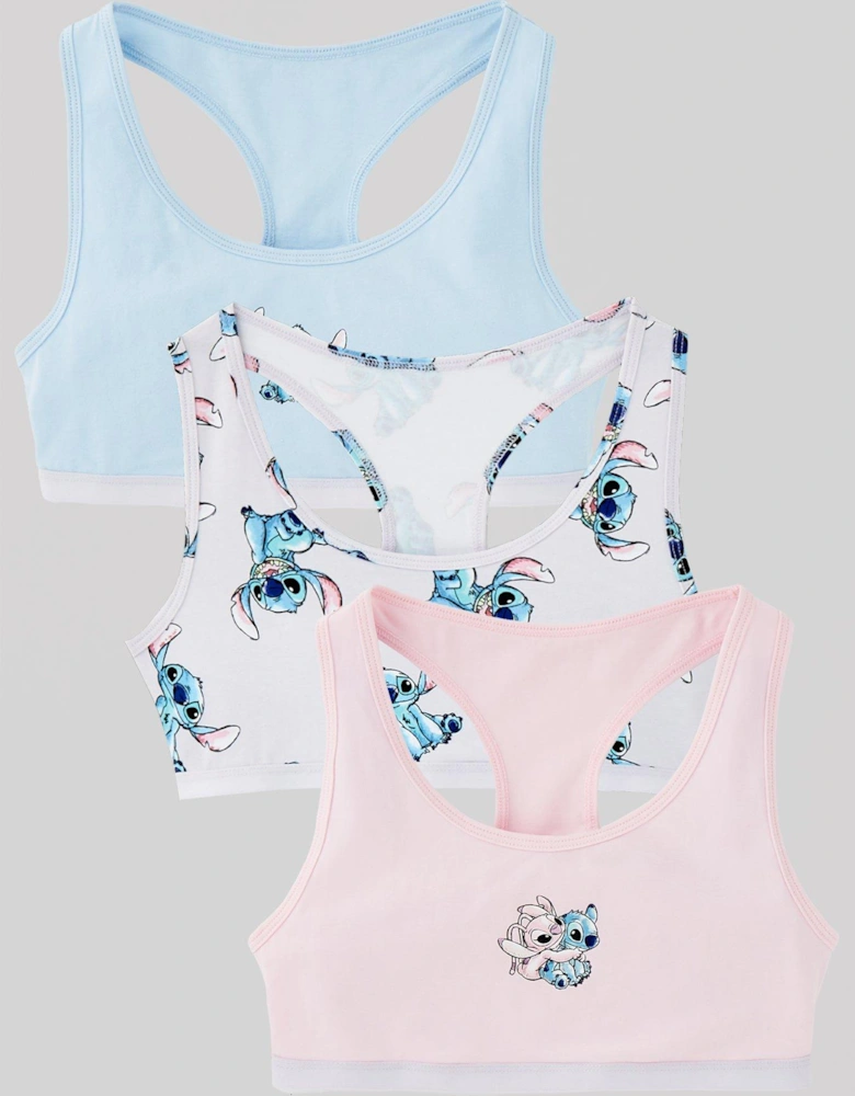 Lilo And Stitch 3 Pack Crop Tops - Multi