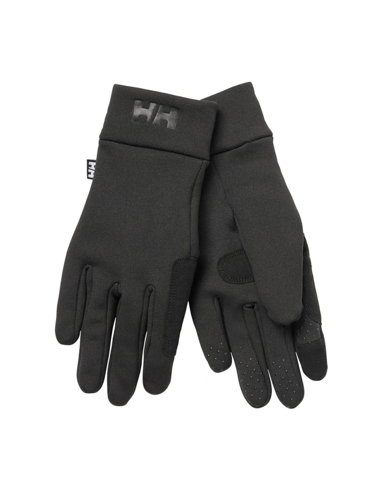 Unisex Hh Fleece Touch Glove Liner - Black