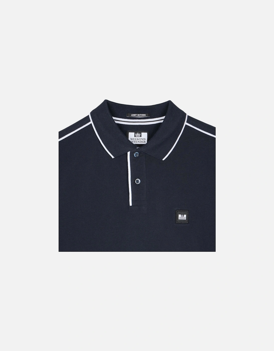 Mens Astola Polo Shirts Short Sleeve Casual Golf Polo Tee Navy