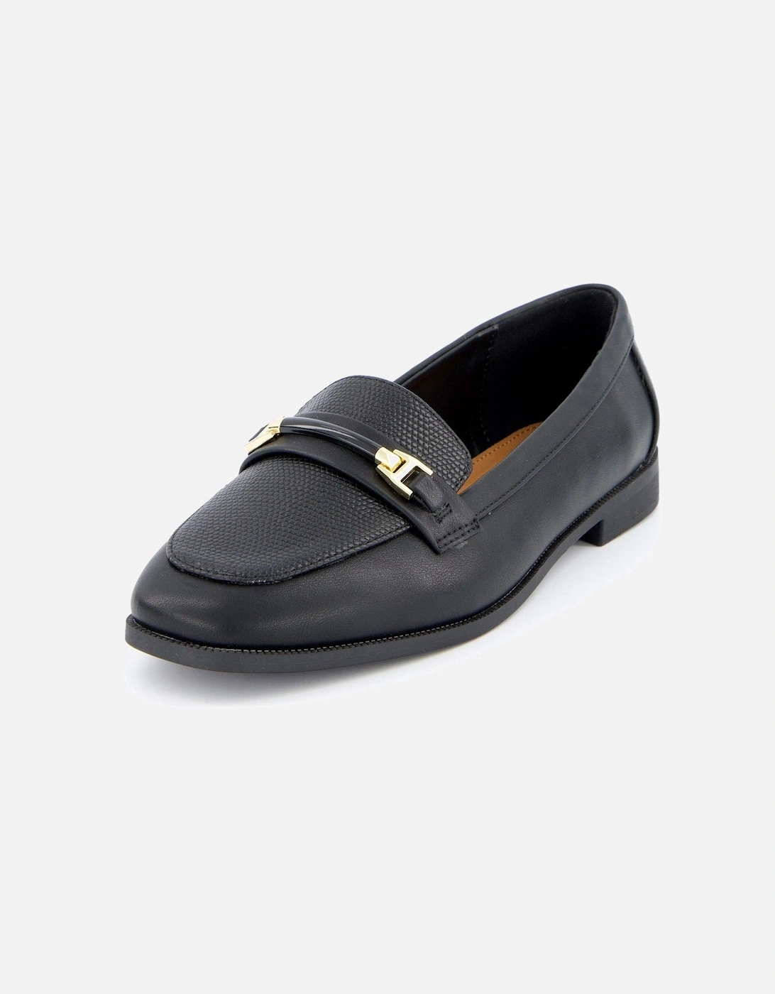 Wide Fit Snaffle Loafer - Black, 2 of 1