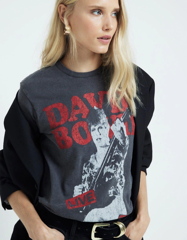 David Bowie Tee - Grey