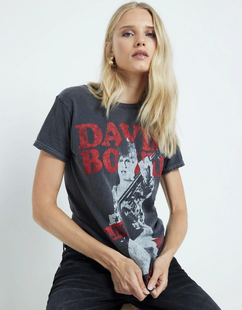 David Bowie Tee - Grey