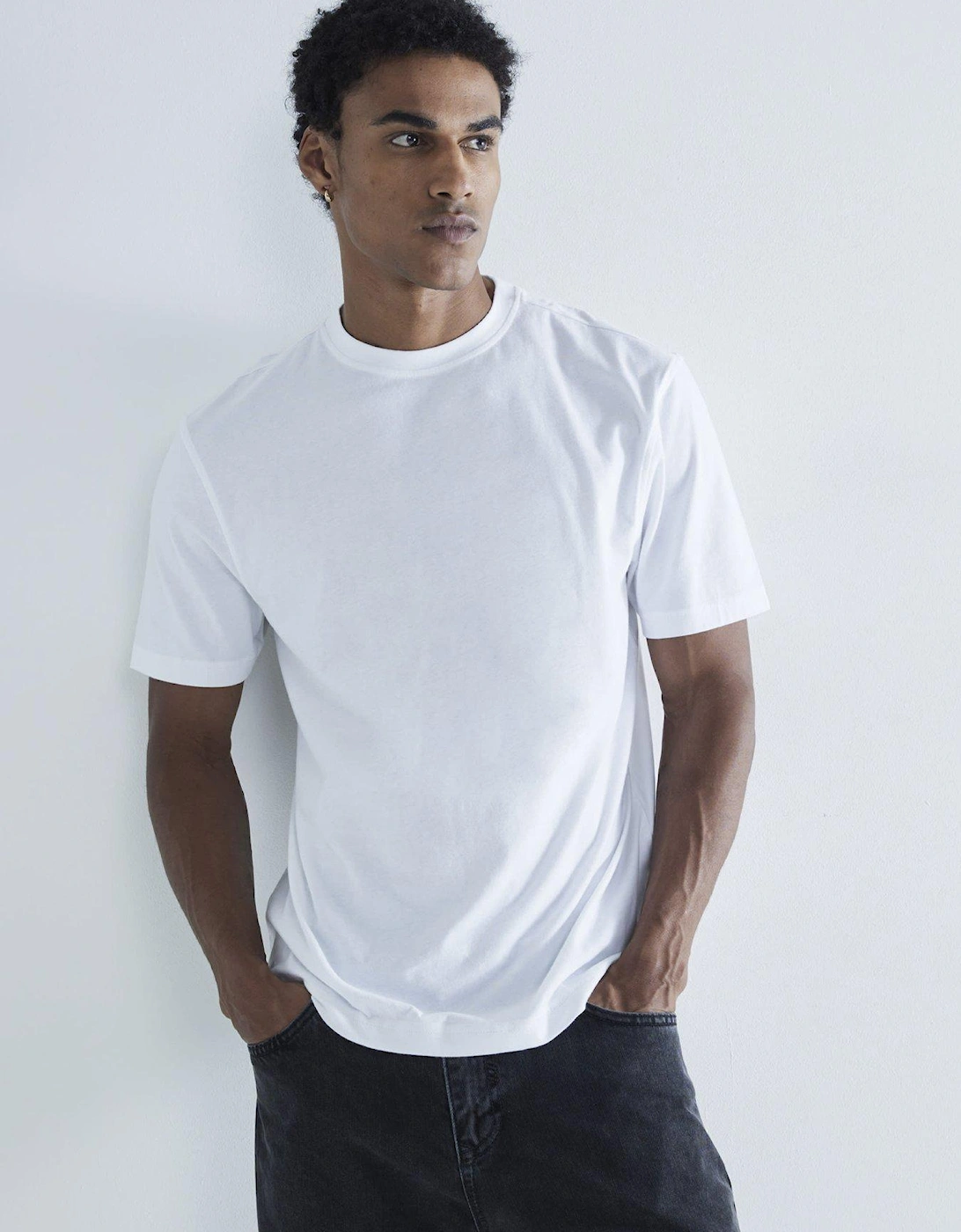 3pk Regular Fit T-shirts - White, 2 of 1