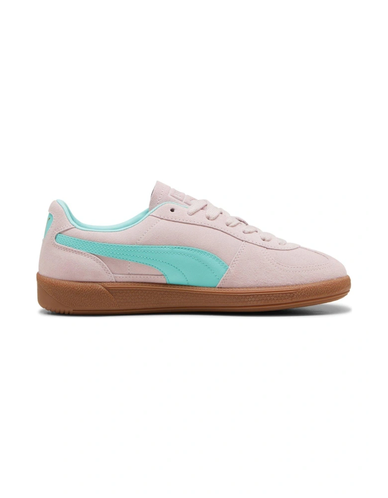 Unisex Palermo Trainers - Light Pink/Green