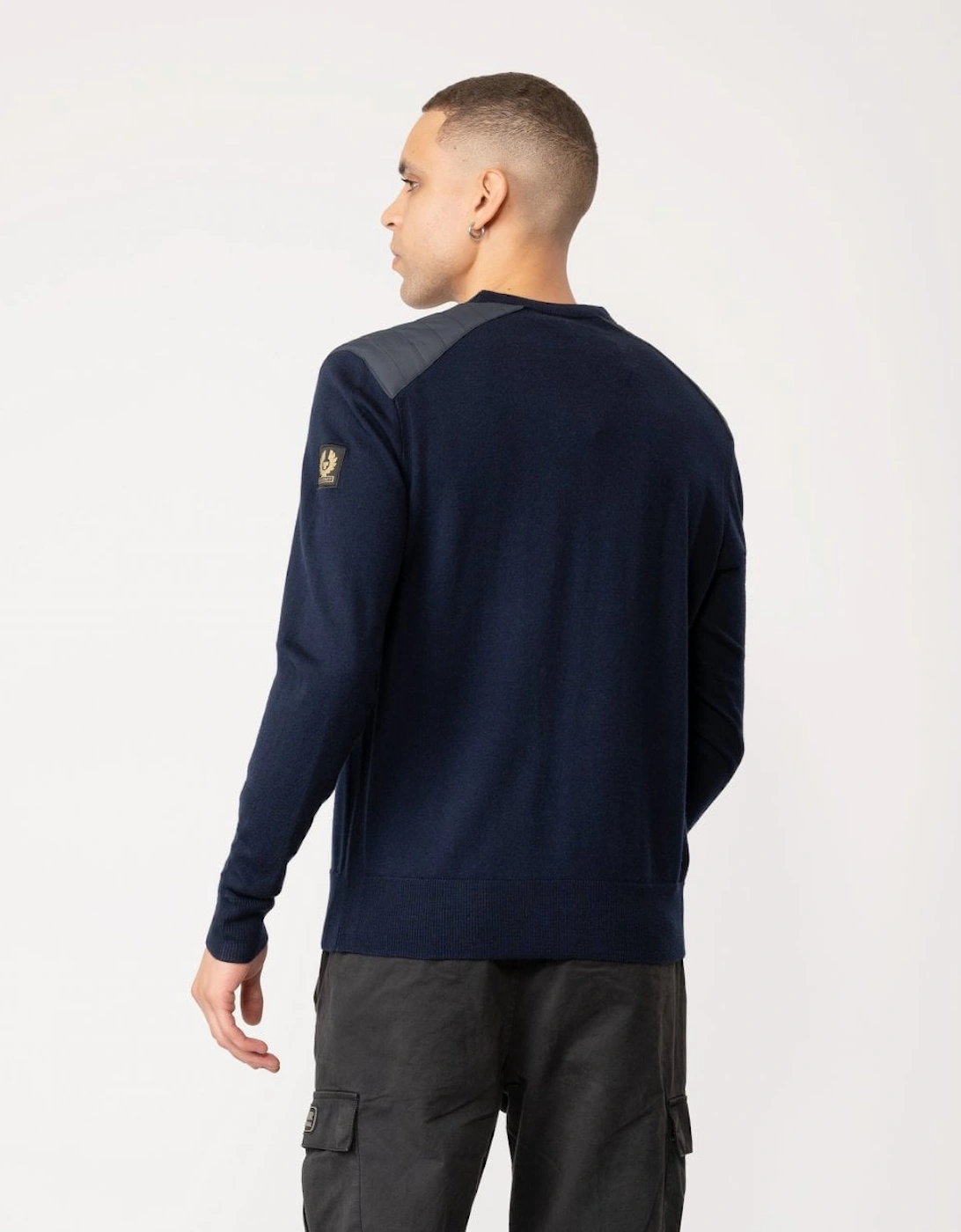 Kerrigan Mens Merino Wool Crew Neck Jumper