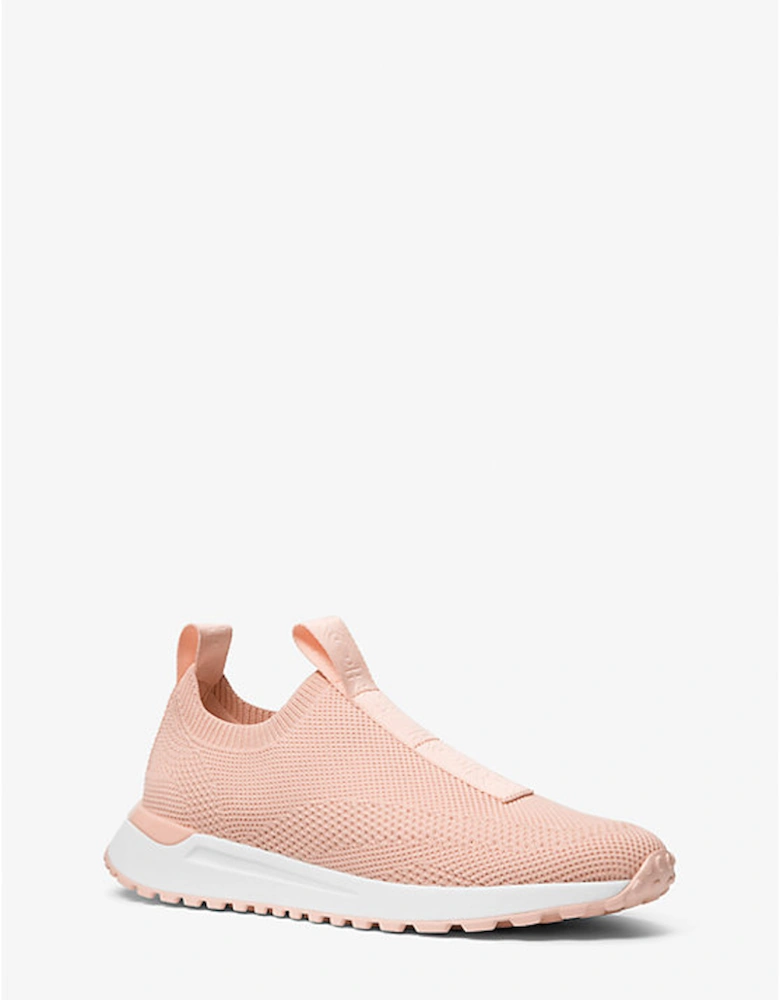 Bodie Logo Tape Stretch Knit Slip-On Trainer