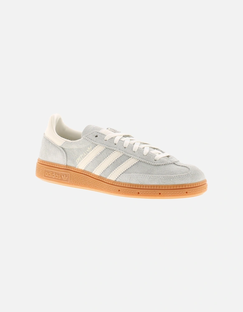 Womens Trainers Handball Spezial Leather Lace Up blue UK Size