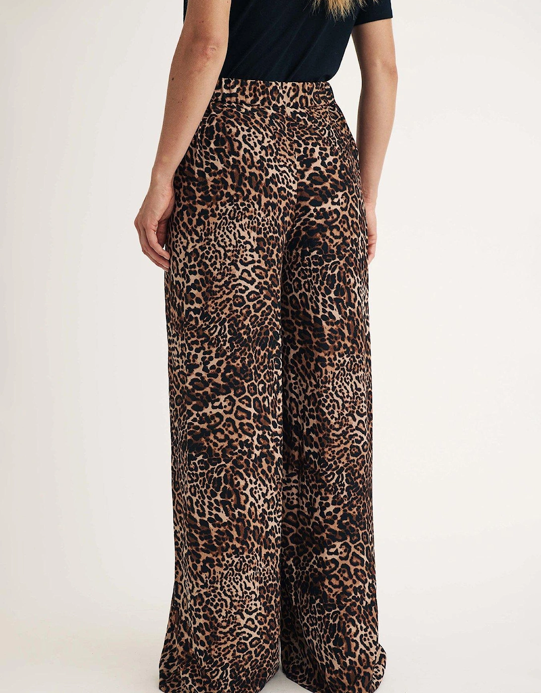 Full Length Trouser - Leopard - Multi