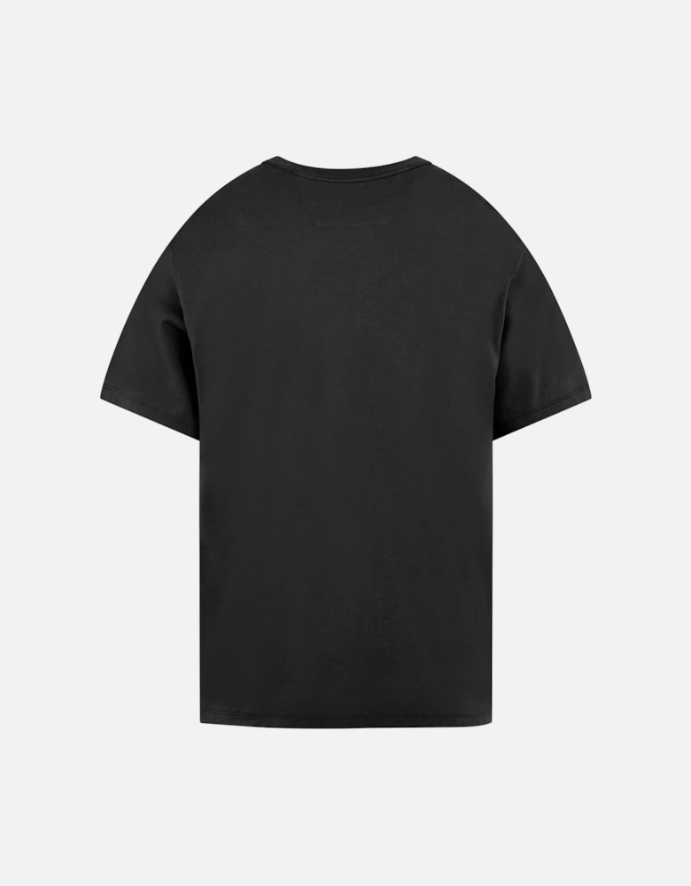 Mens 30/1 Jersey label Style Small Logo T-Shirt