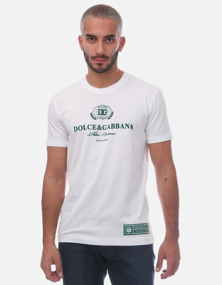 Logo Print Cotton T-Shirt