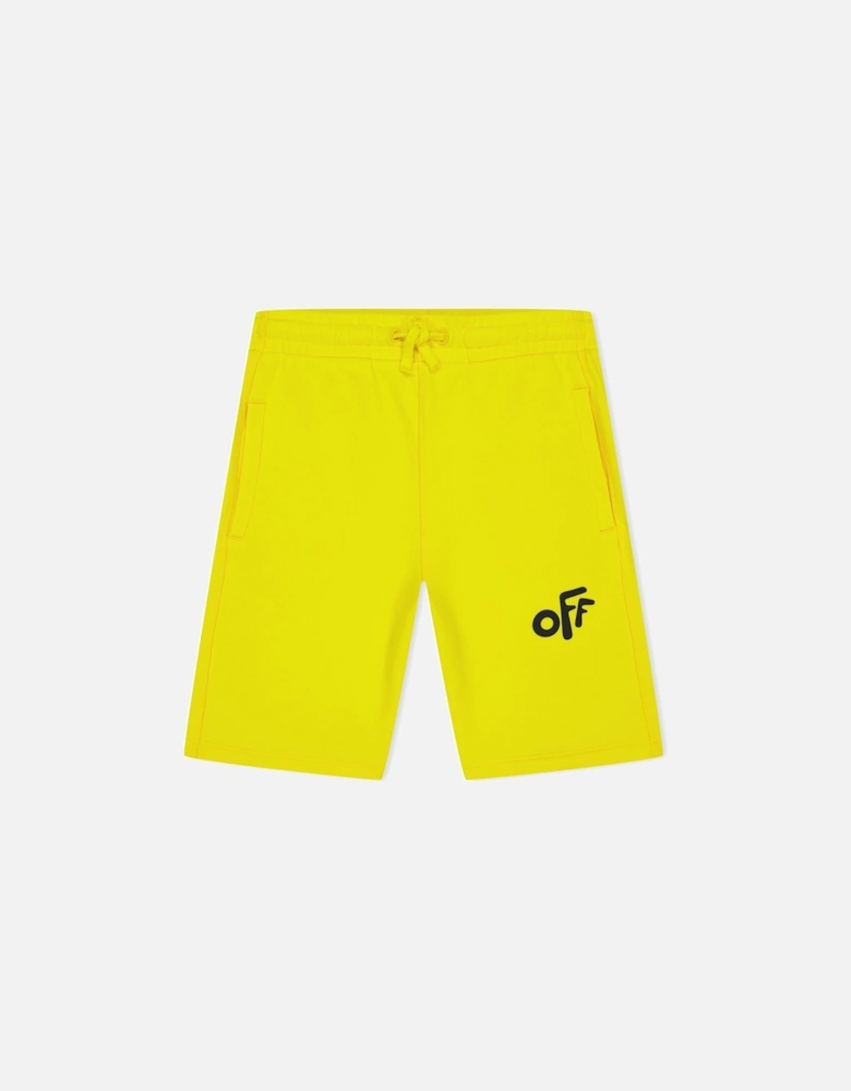 Juniors Rounded Sweat Shorts