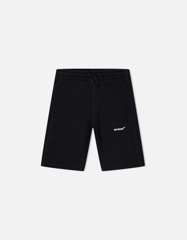 Juniors Helvetica Sweat Shorts