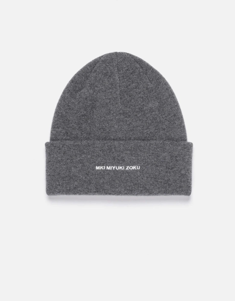 MKI Embroidered Merino Beanie