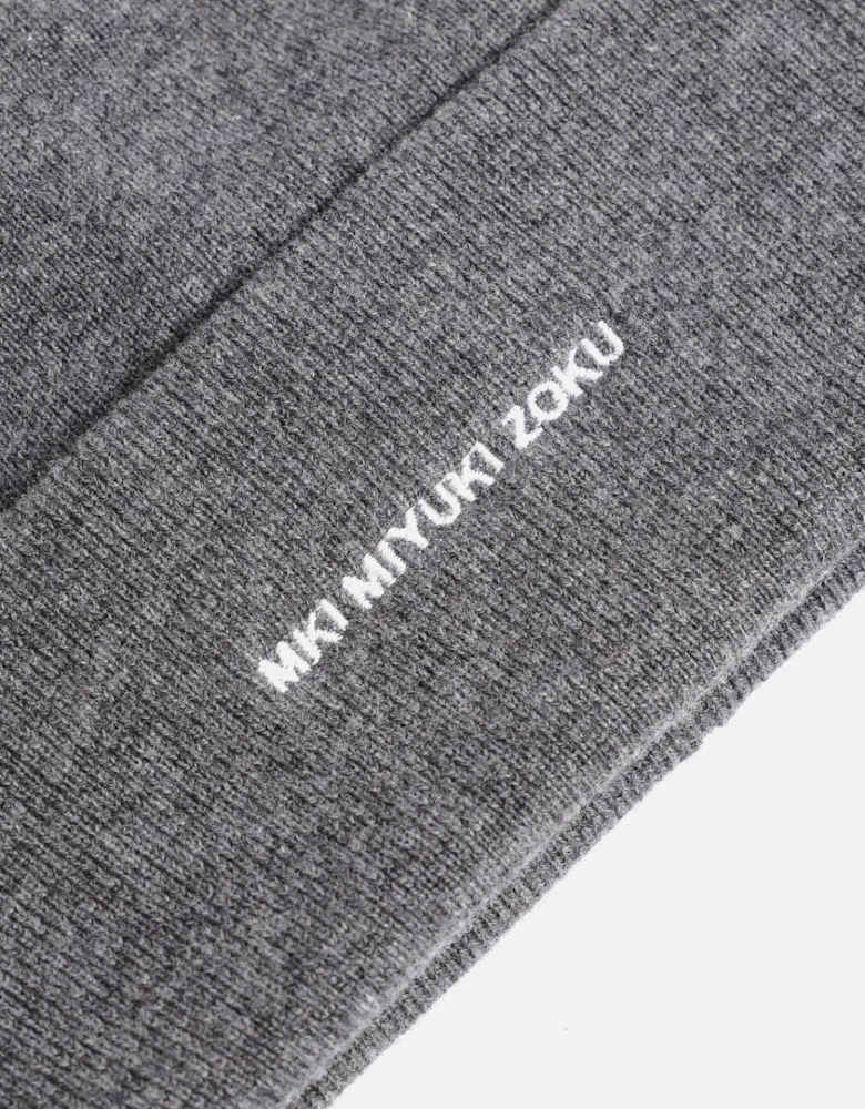 MKI Embroidered Merino Beanie