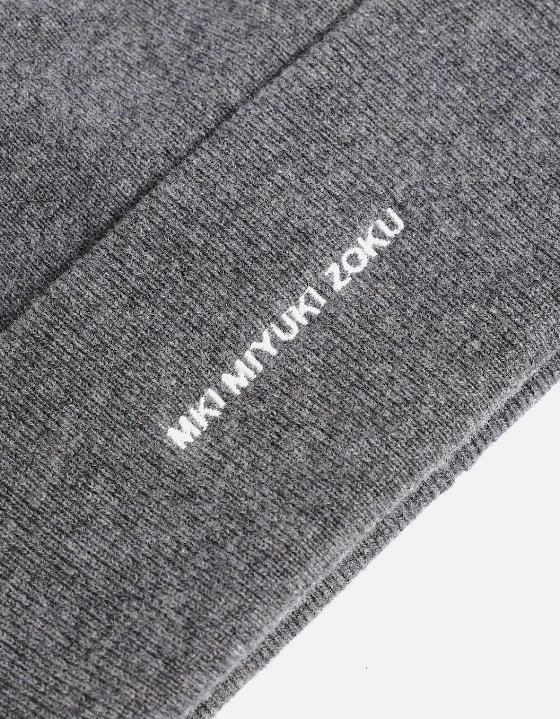 MKI Embroidered Merino Beanie