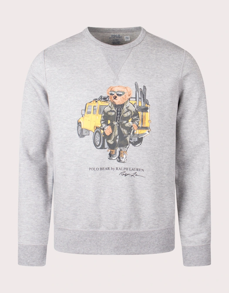 Polo Bear Double-Knit Sweatshirt