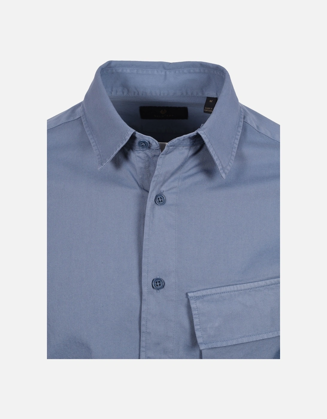 Scale Long Sleeved Shirt Blue Flint