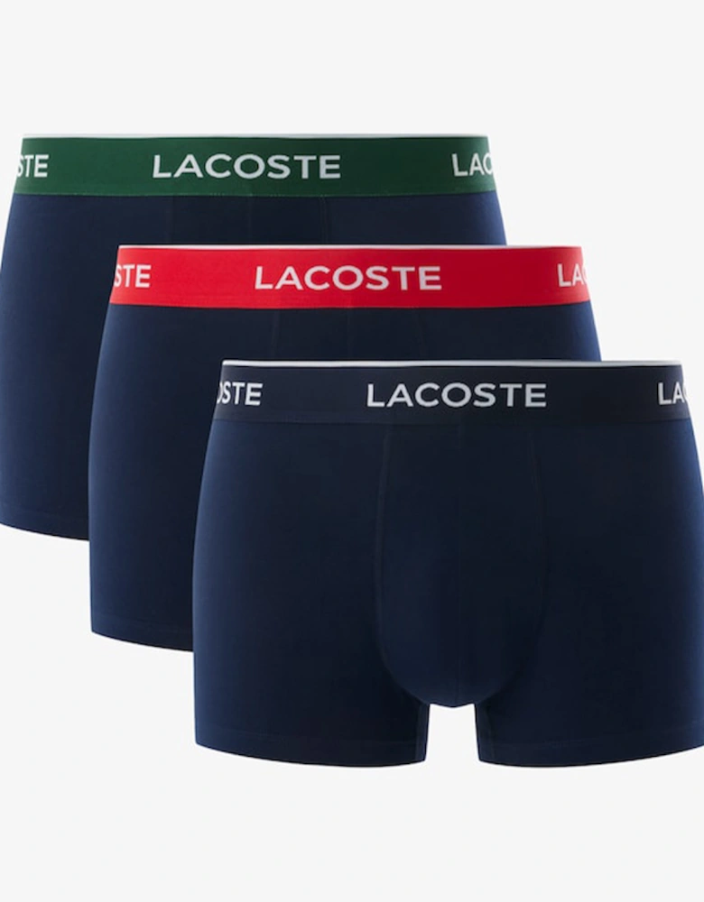 Men's 3-Pack Logo Waist Trunks