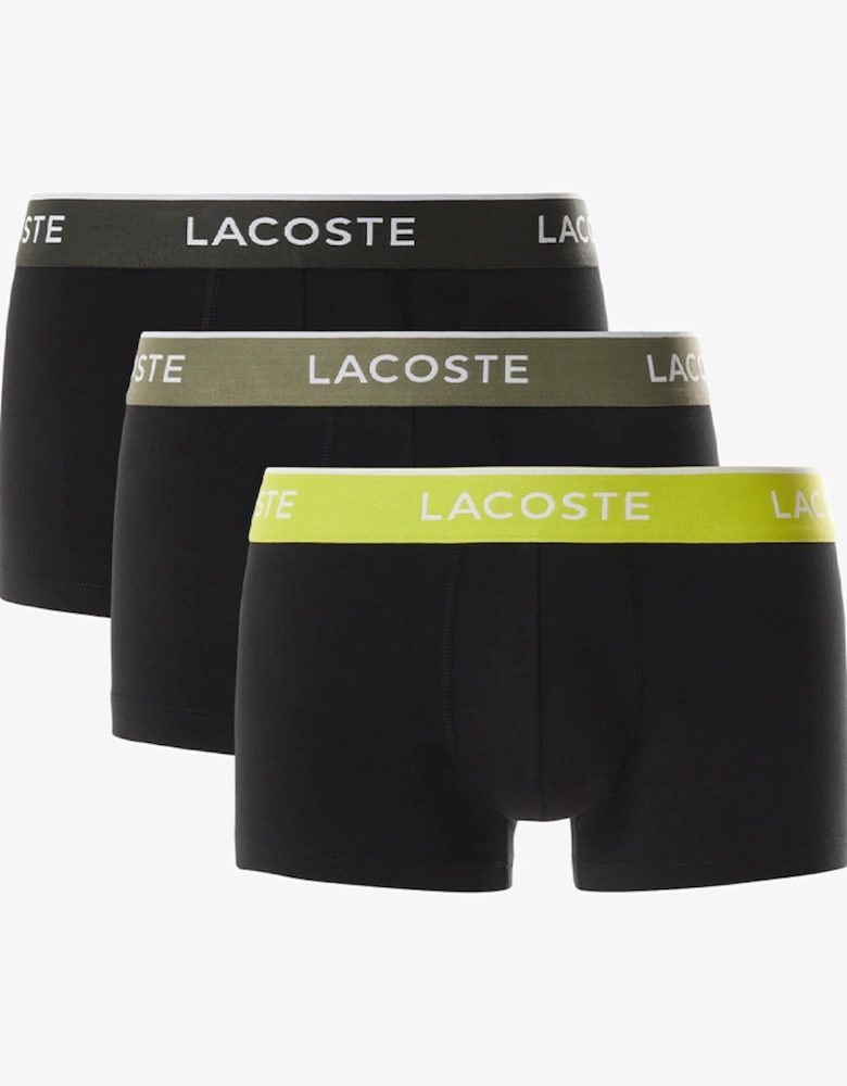 Men's 3-Pack Logo Waist Trunks