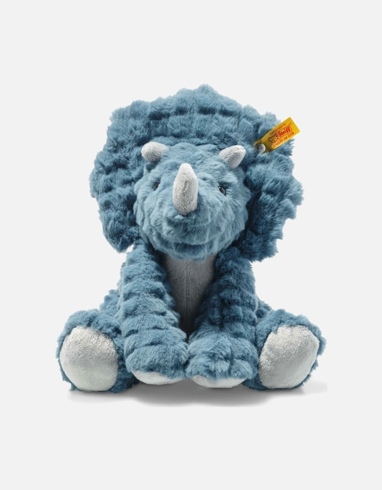 Dixi Triceratops Sitting Petrol Blue 28cm