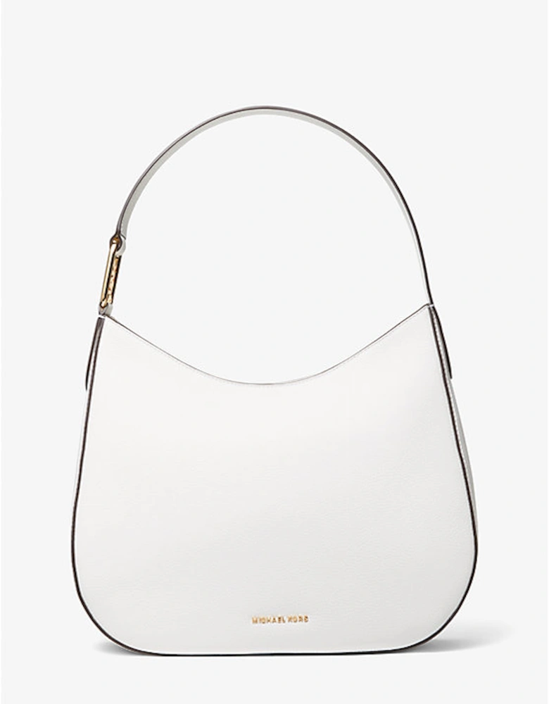 Kensington Large Pebbled Leather Hobo Shoulder Bag