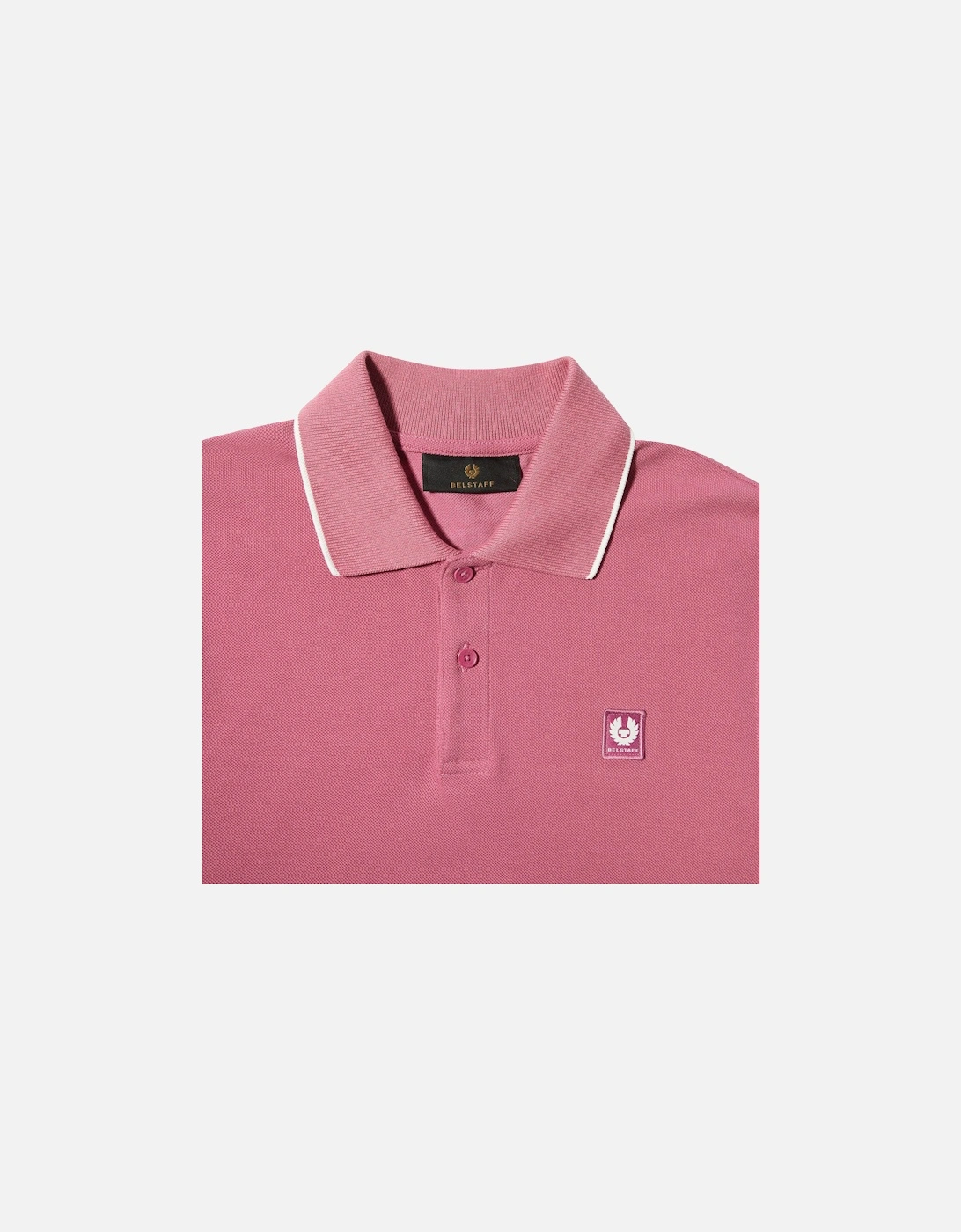 Tipped Polo S1-25 Magenta