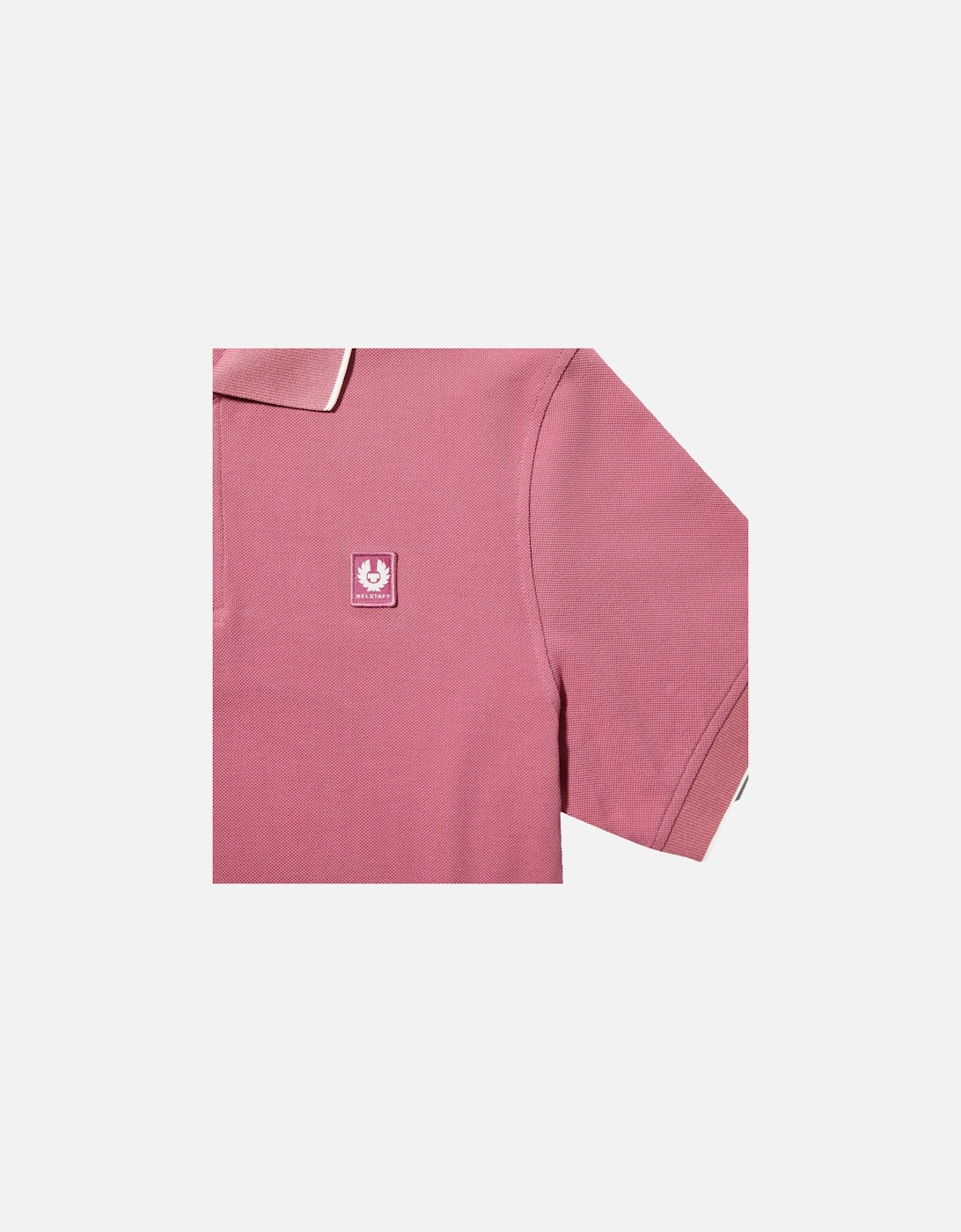 Tipped Polo S1-25 Magenta