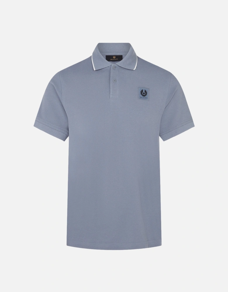 Tipped Polo S1-25 Blue Flint