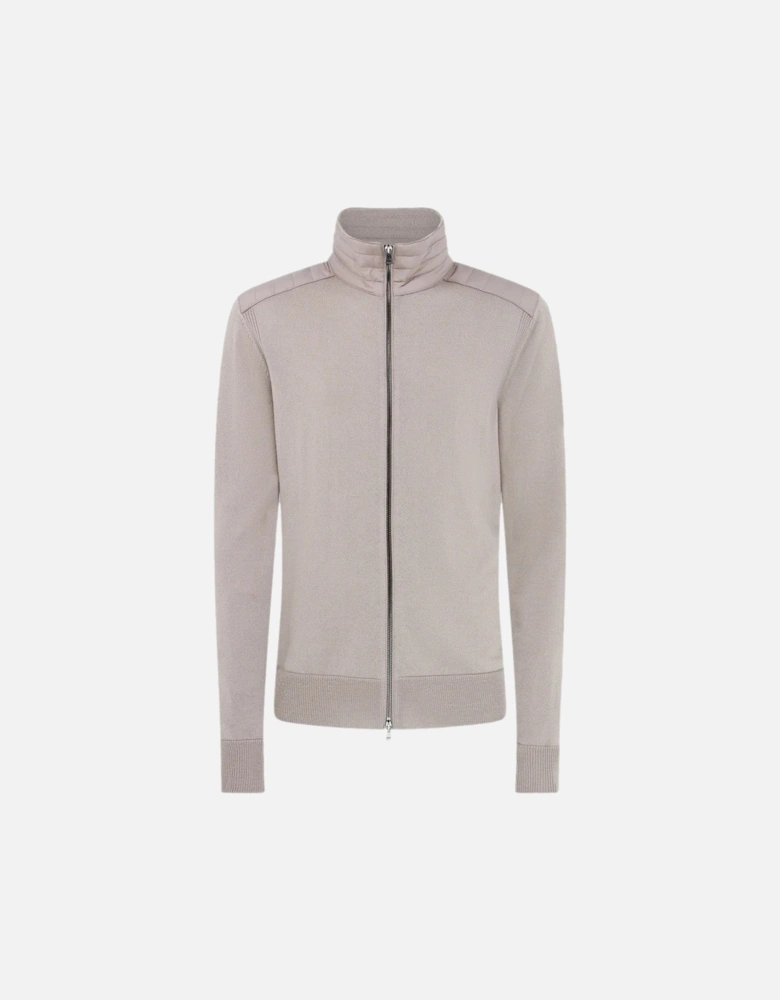 Kelby Zip Cardigan Pumice