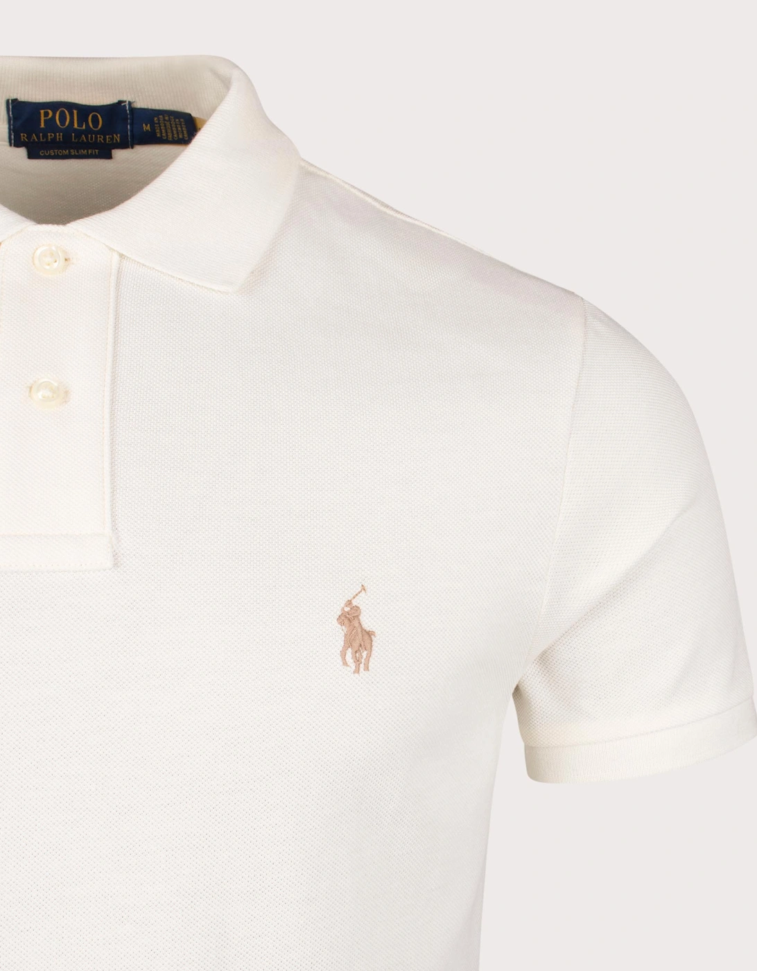 Custom Slim Fit Mesh Polo Shirt