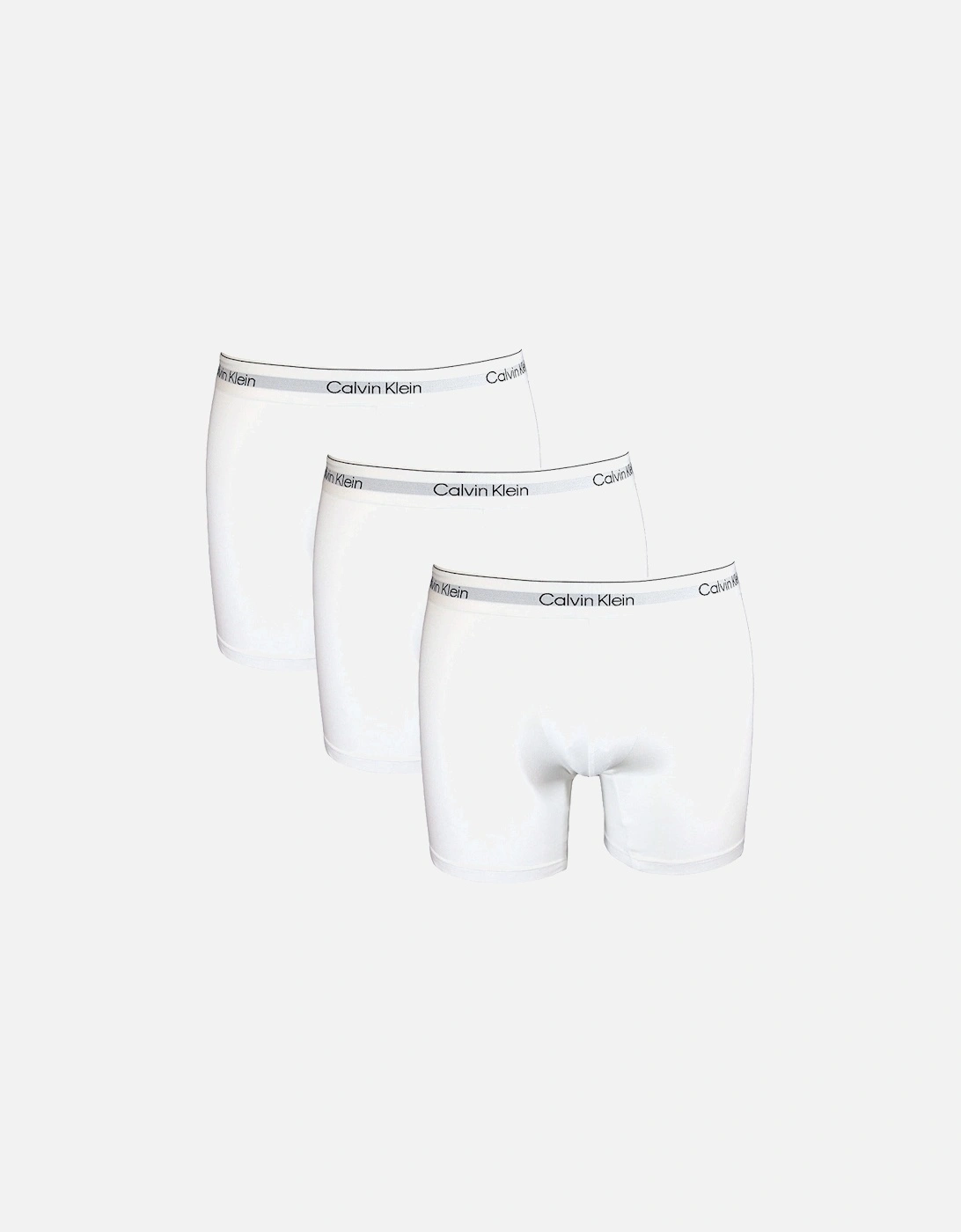 Calvin Klein Men's White 3-Pack Modern Cotton Boxer Briefs, - : 32/34/35 Large