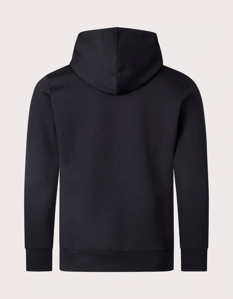 Zip Through Saggy Hoodie