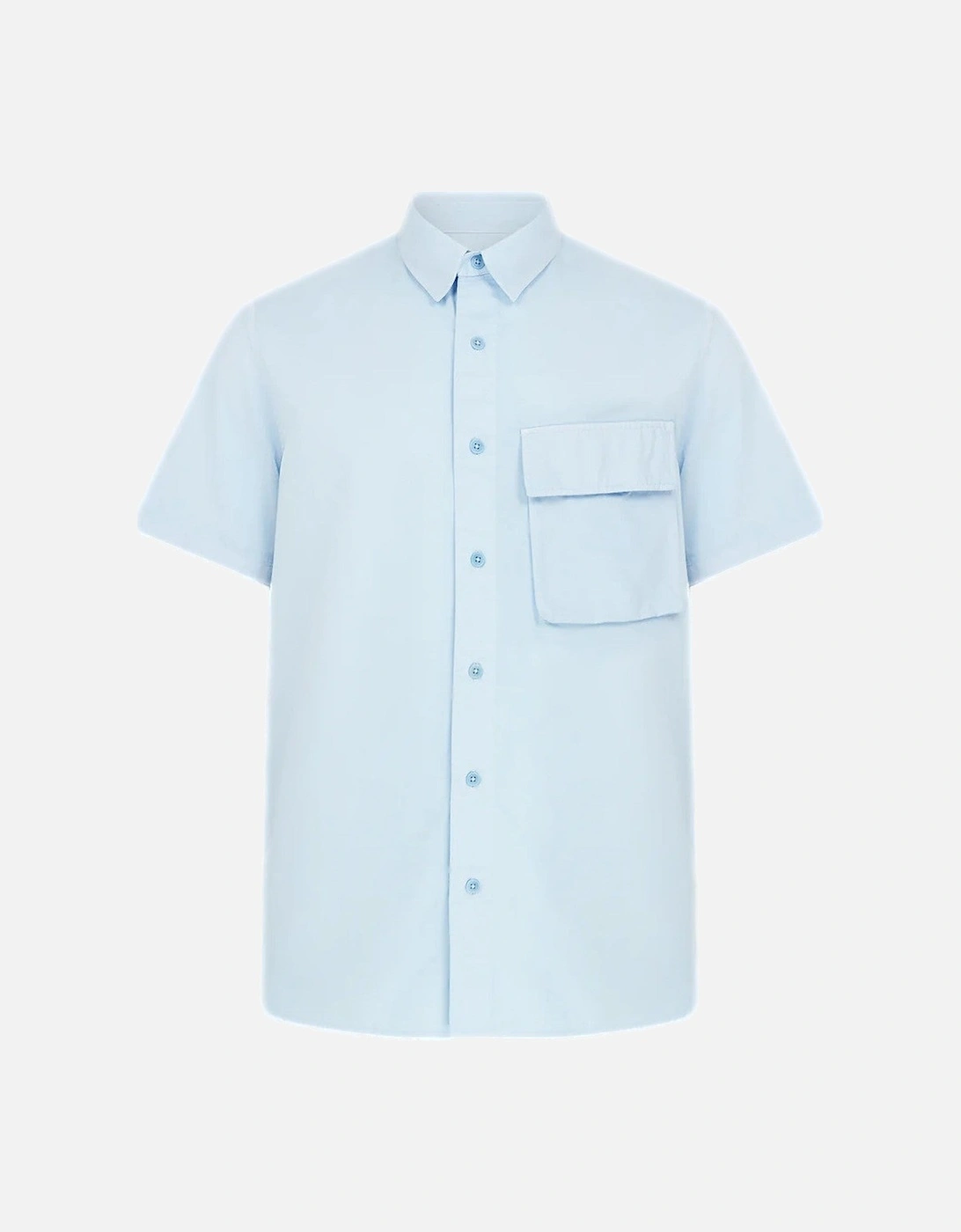 Scale Short Sleeve Shirt Sky Blue, 4 of 3