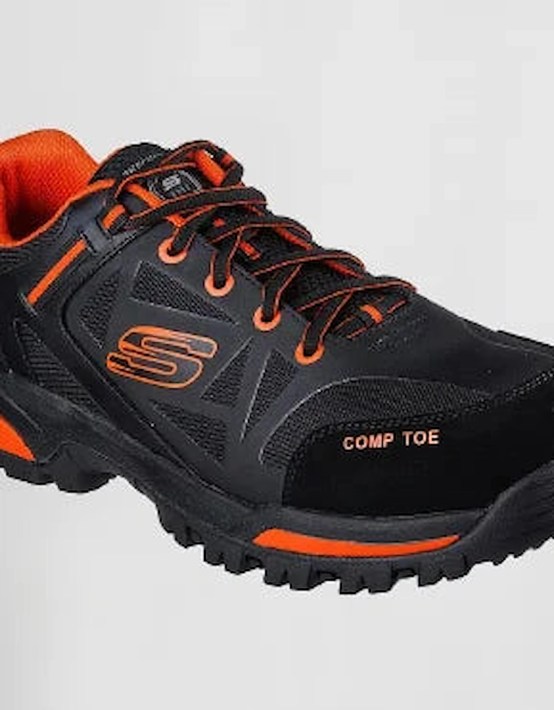 200188EC/BKOR GATLON - STRIGAX Mens Trainers Black/Orange