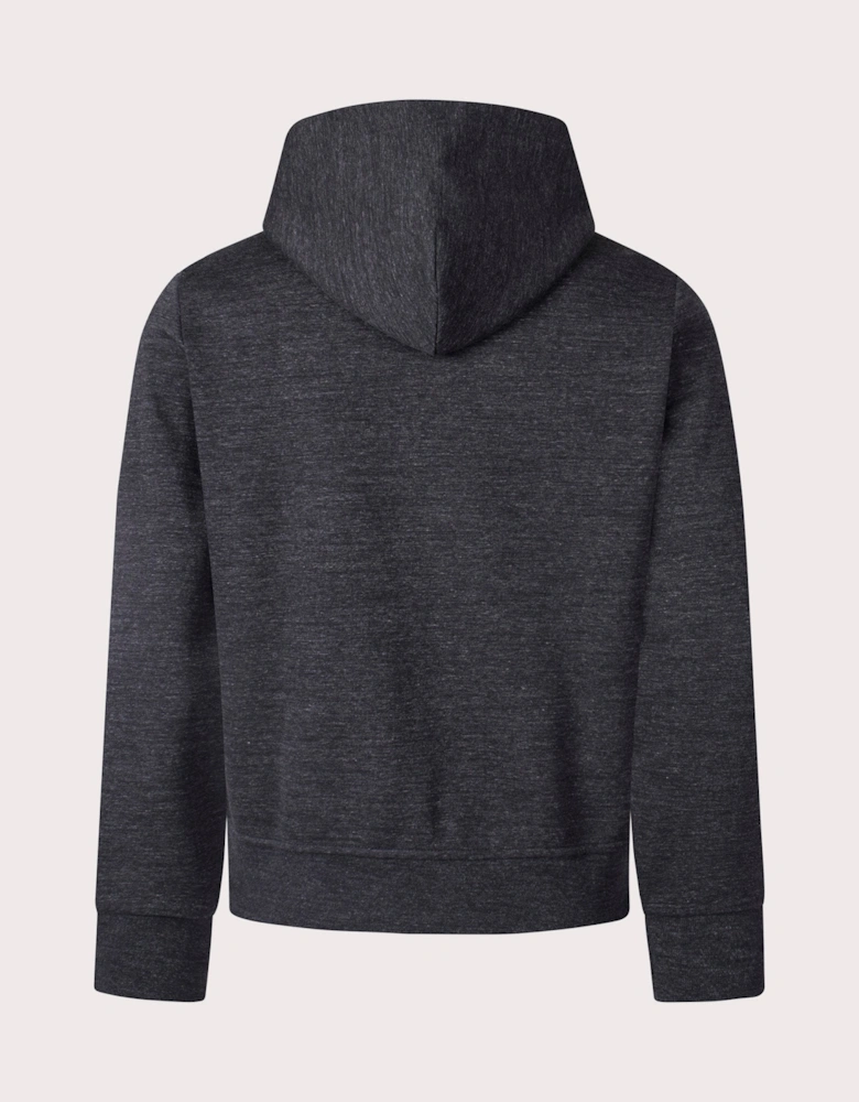 Zip Through Double Knit Hoodie